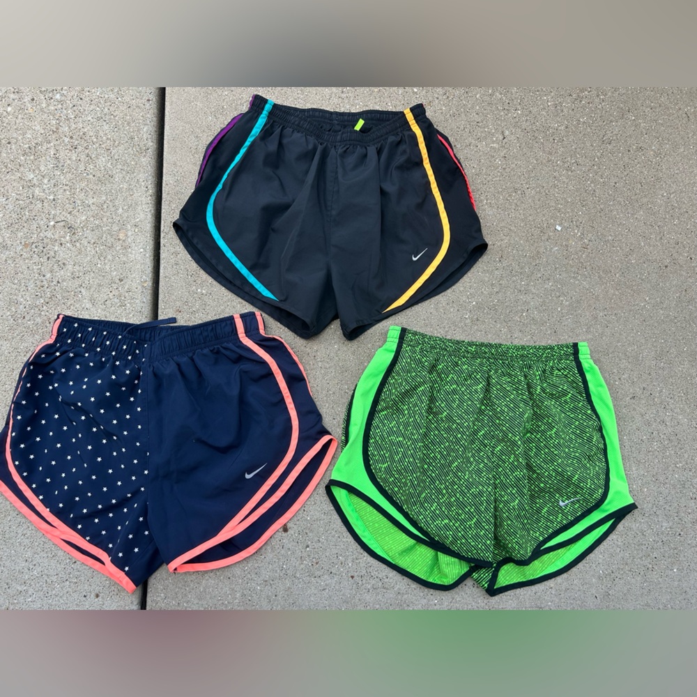 3 pairs of Nike athletic shorts